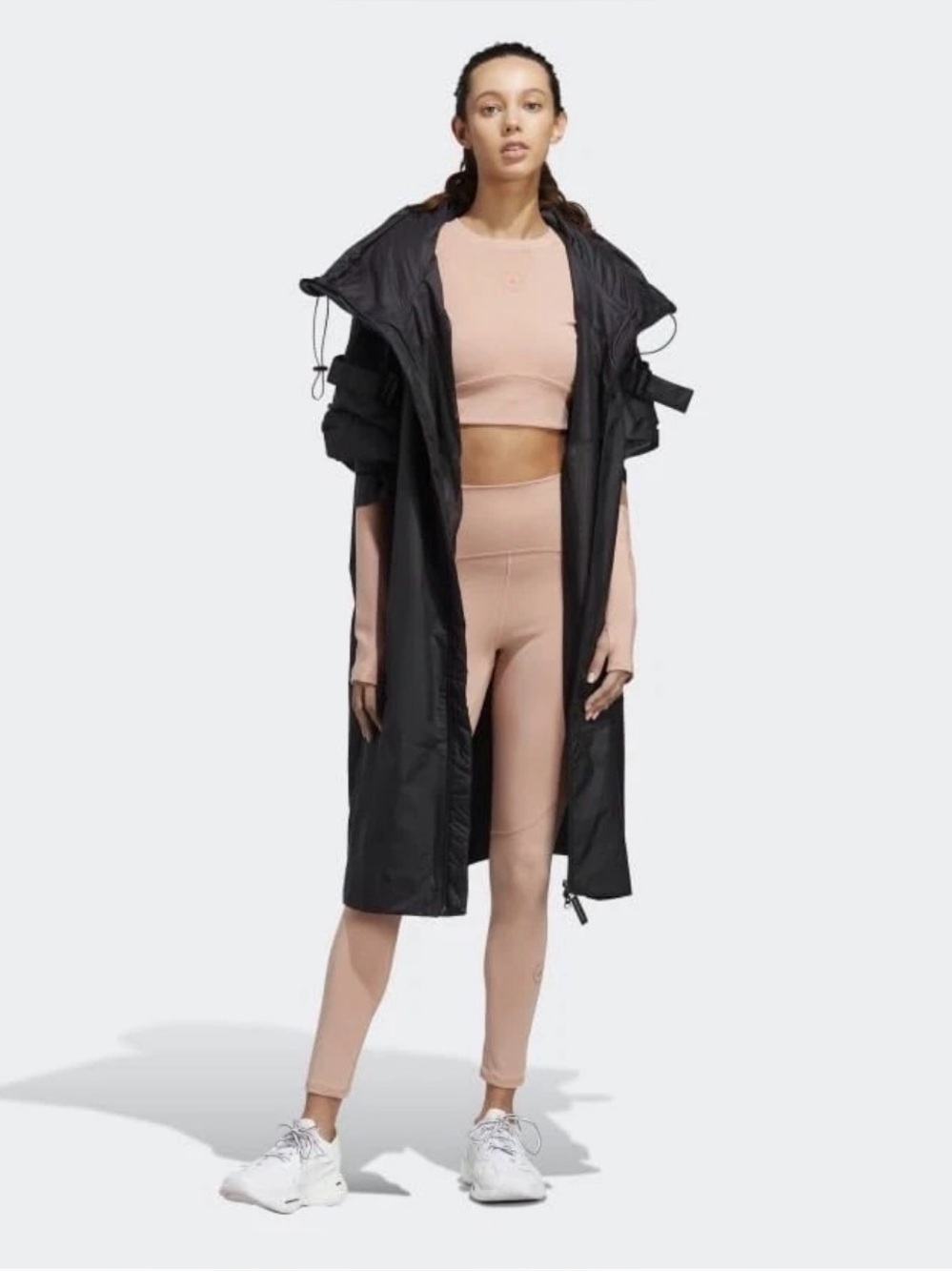 Adidas by Stella McCartney Blush Pink High-Waist Leggings